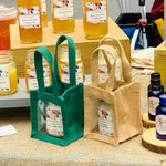 PETITE XS Jute Gift Bags, Reusable Bags : Natural