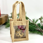 PETITE XS Jute Gift Bags, Reusable Bags : Natural