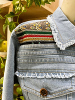 DENIM SHIRT JACKET - SIZE SMALL