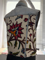 DENIM VEST JACKET - SIZE SMALL