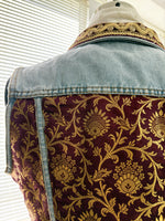 DENIM VEST JACKET - SIZE XS-SMALL