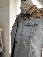 DENIM VEST JACKET - SIZE XS-SMALL
