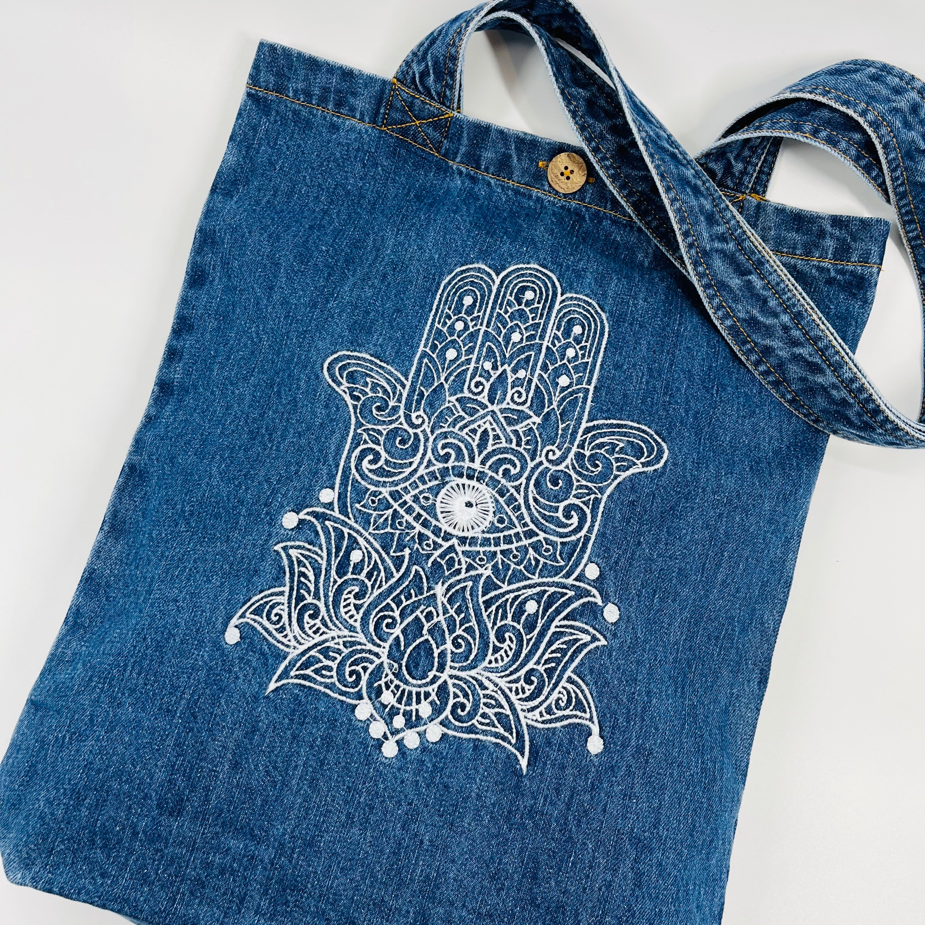 NJ Heart & Denim Collection Tote Bags - Handbags - Ladys Tote Bag