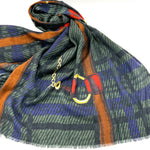 Fine Wool Silk Blend Scarves Ho-Ho Belt