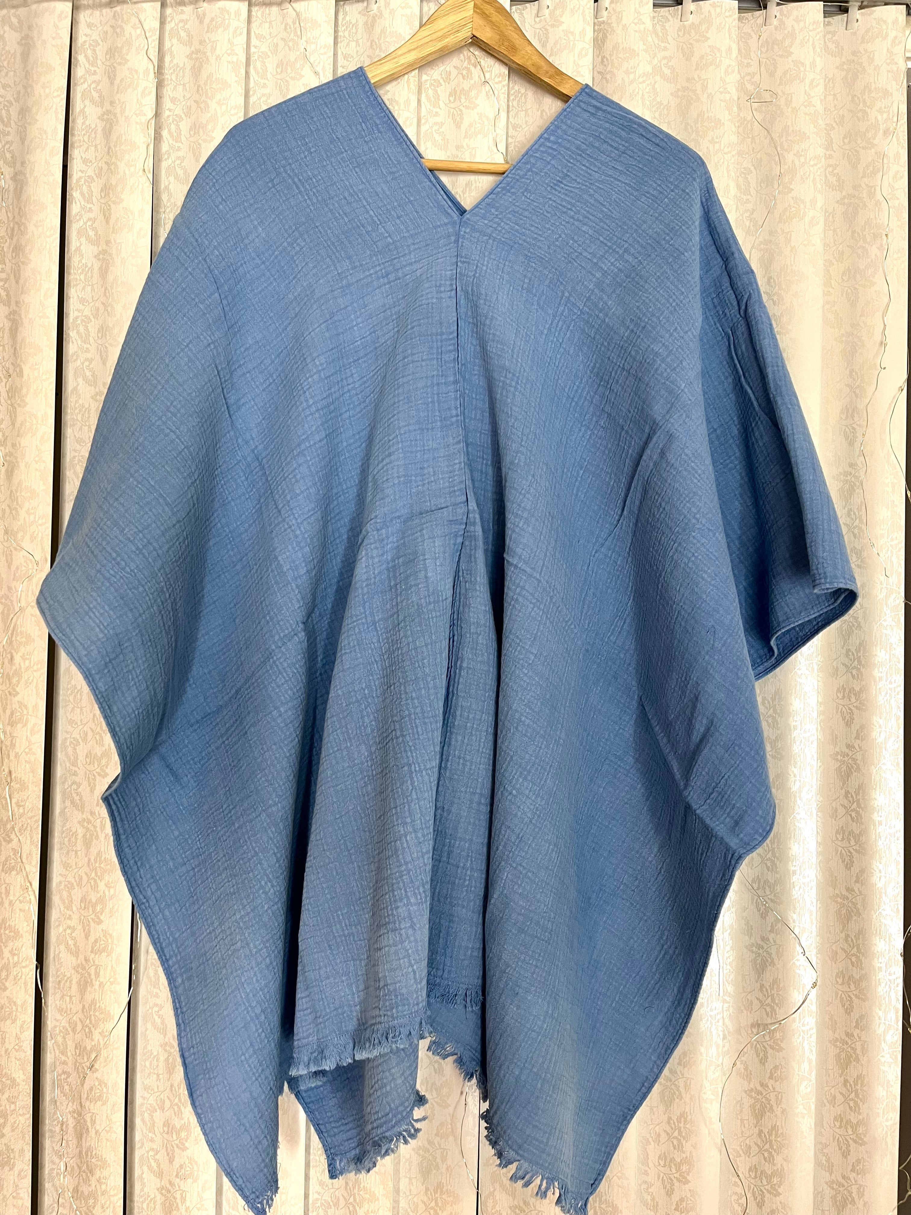 CUSTOM LISTING : Long Poncho