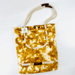 Acid Wash Upcycled Canvas Tote | Ocher
