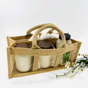Jute Collection; Reusable Gift Bags ; Natural