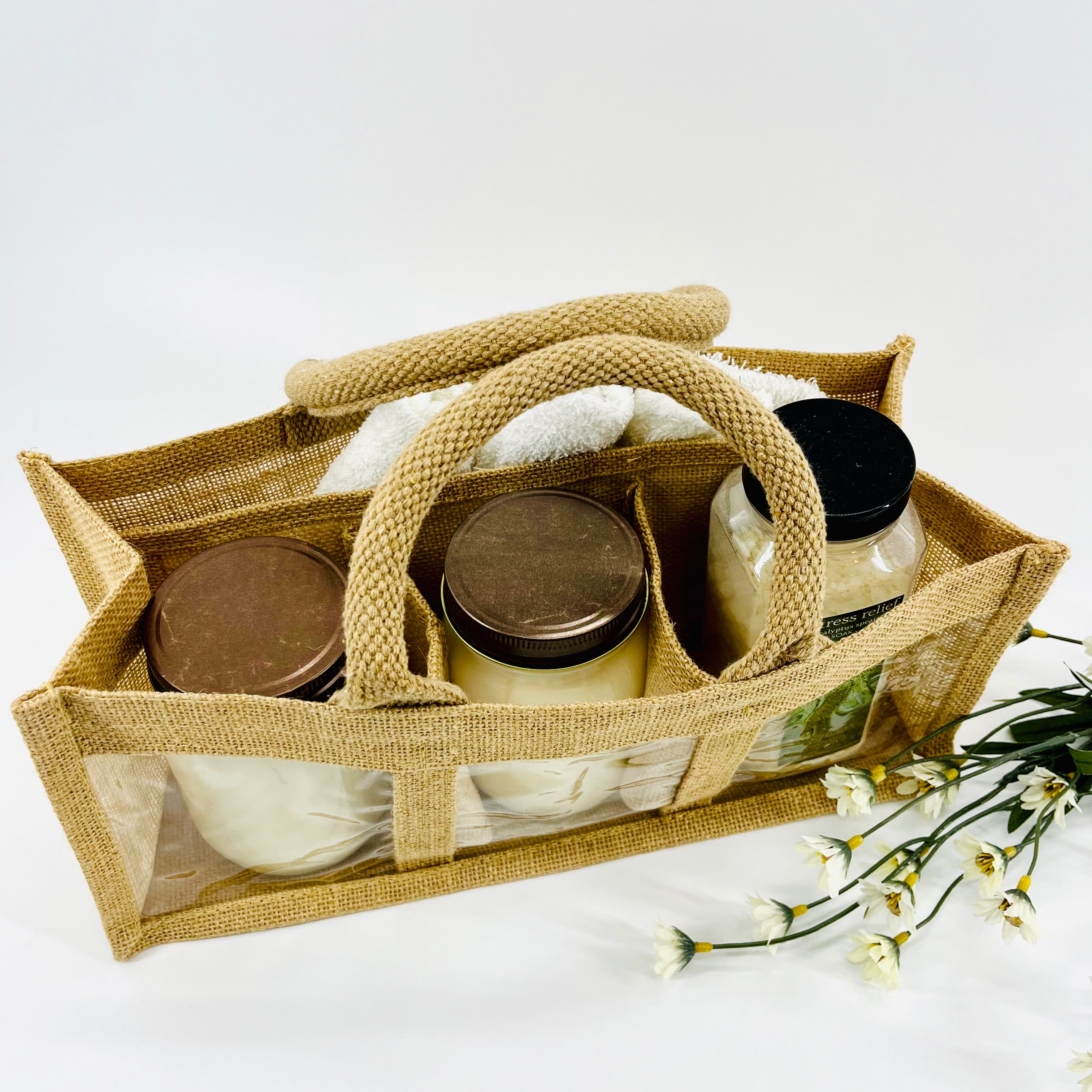Jute Collection; Reusable Gift Bags ; Natural