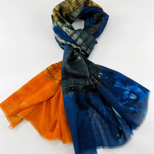 Cotton Printed Long Scarf; All Season Scarves