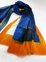 Cotton Printed Long Scarf; All Season Scarves