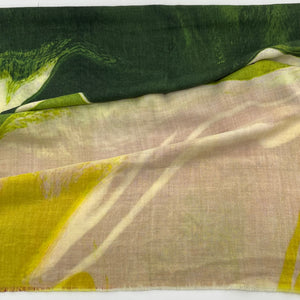 Fine Wool Silk Blend Scarves Marbled