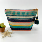 Jacquard Zipper Multipurpose Pouches : SMALL & LARGE
