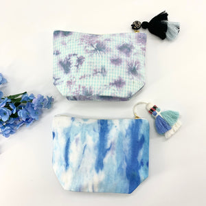 Upcycled & Handmade; Multipurpose Zipper Pouches