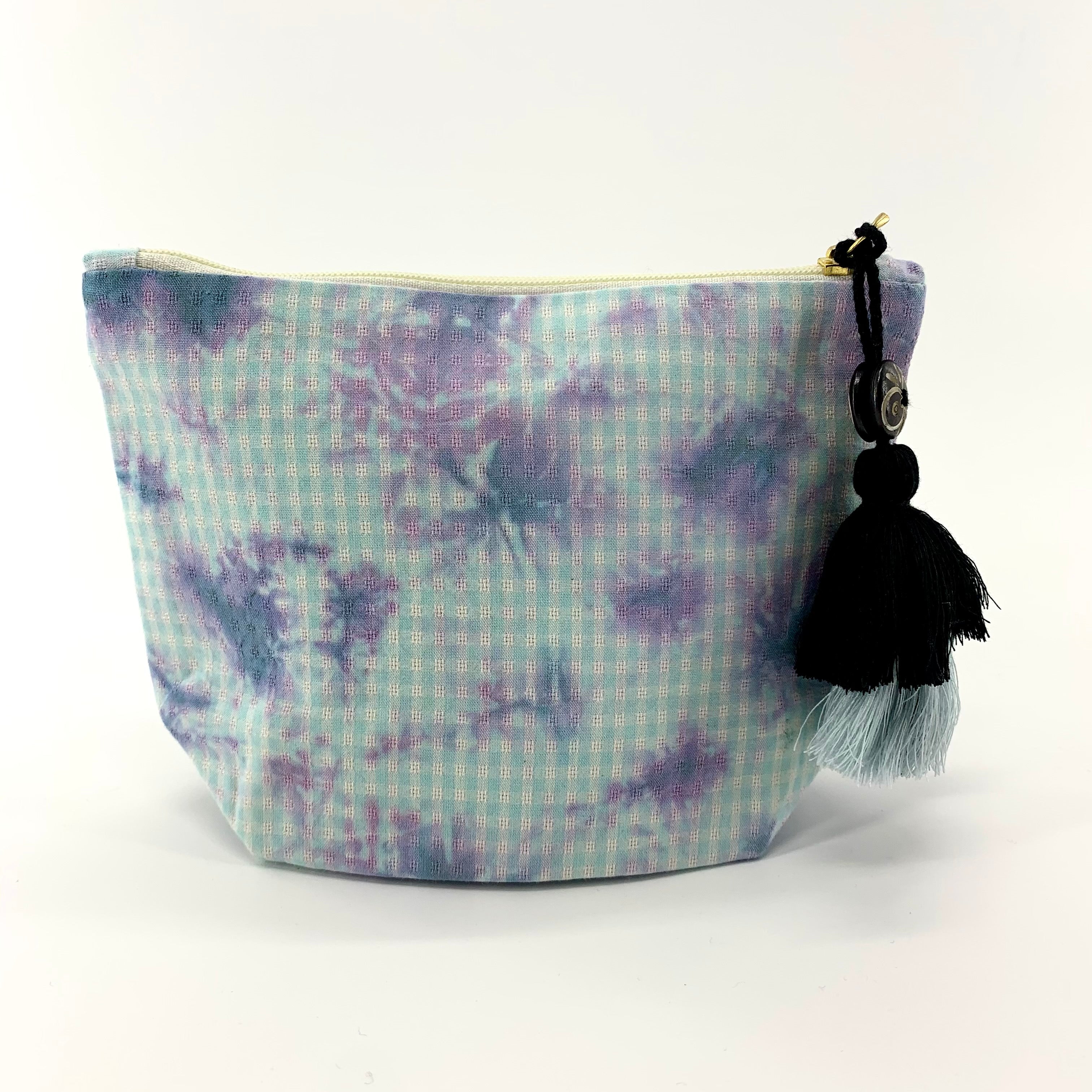 Over-Dye Multipurpose Zipper Pouches