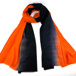 Pashmina Silk Hand Dyed Ombre Woolen Scarves