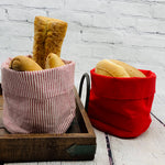 Linen Bread Baskets : Round with 2 Color Options