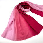 Pashmina Silk Hand Dyed Ombre Woolen Scarves