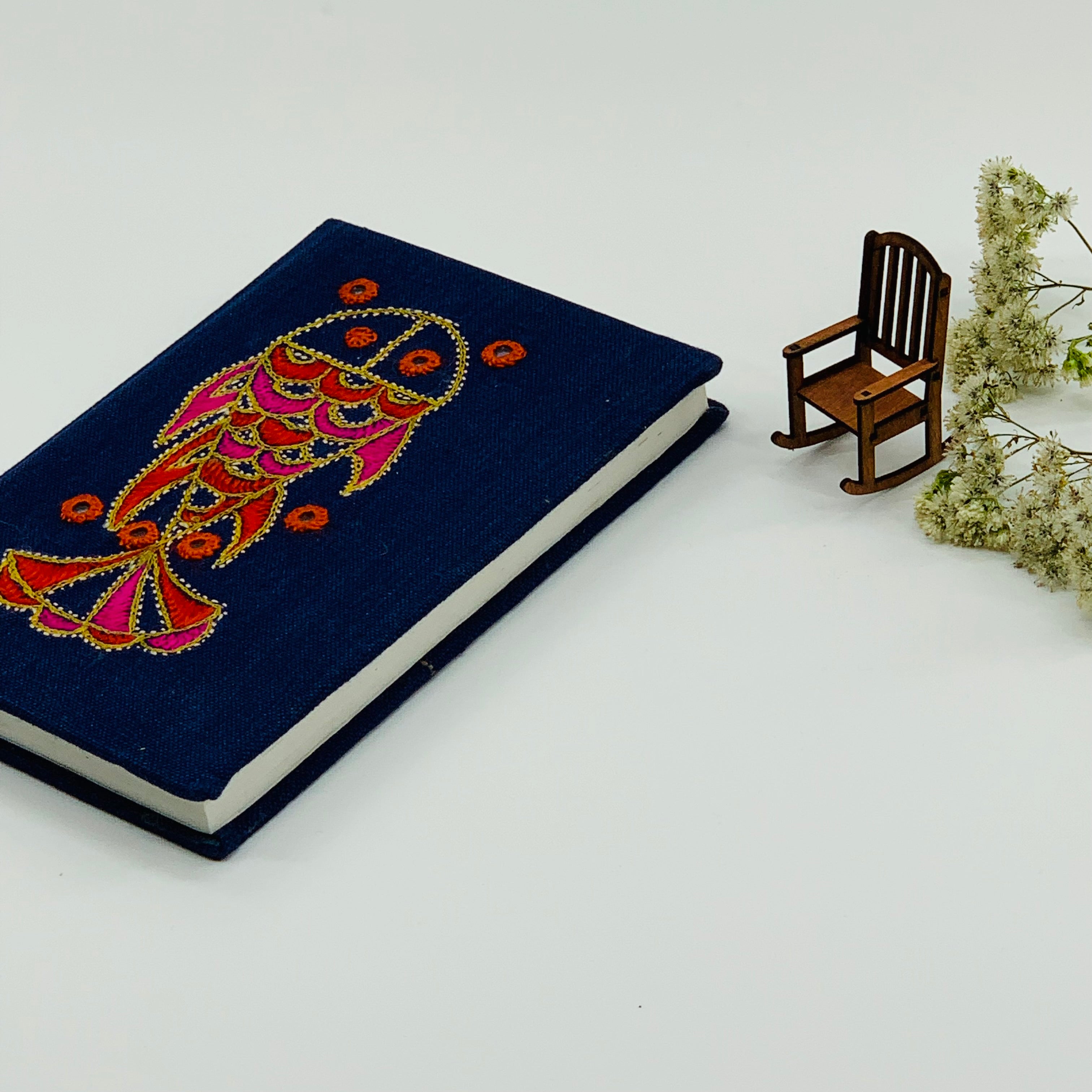 Embroidered Journals for Kids and Adults : Various Designs