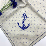 Embroidered Square Winter Scarf