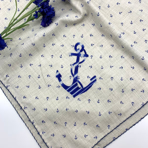 Embroidered Square Winter Scarf