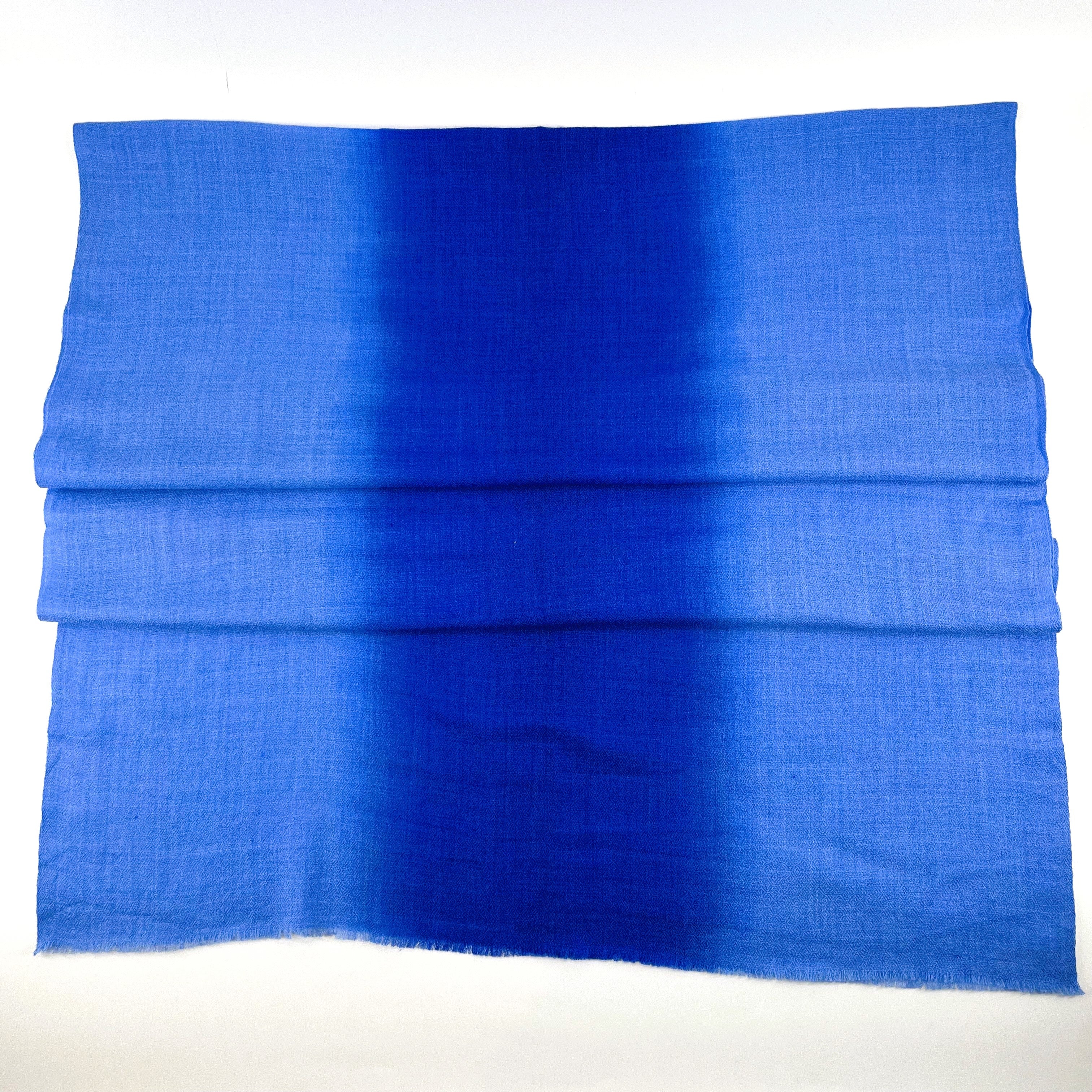 Pashmina Silk Hand Dyed Ombre Woolen Scarves