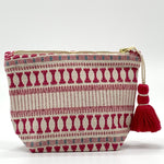 Jacquard Zipper Multipurpose Pouches : SMALL & LARGE