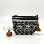 Jacquard Zipper Multipurpose Pouches : SMALL & LARGE