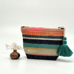 Jacquard Zipper Multipurpose Pouches : SMALL & LARGE