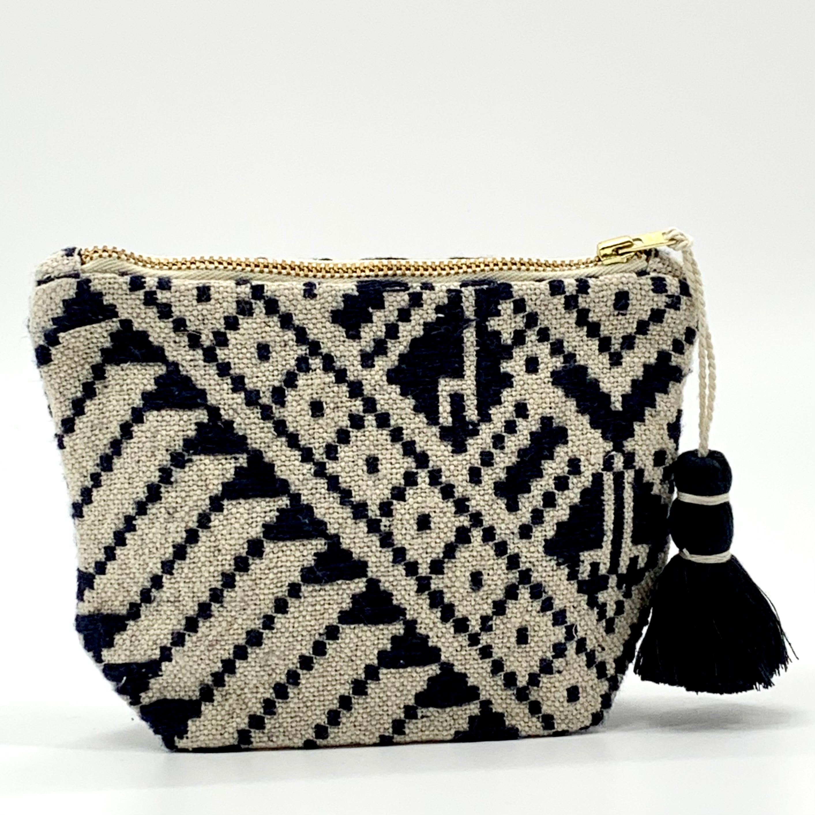 Jacquard Zipper Multipurpose Pouches