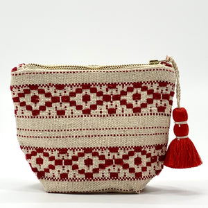 Jacquard Zipper Multipurpose Pouches : SMALL & LARGE