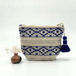 Jacquard Zipper Multipurpose Pouches : SMALL & LARGE