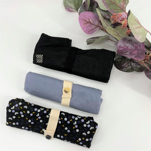 SET OF 3 ; Reusable & Foldable Multipurpose Bags