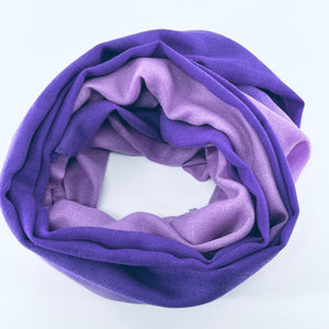 Pashmina Silk Hand Dyed Ombre Woolen Scarves