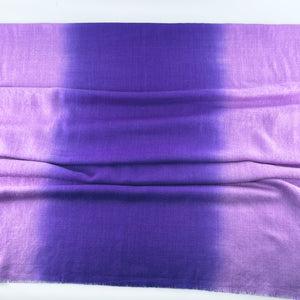 Pashmina Silk Hand Dyed Ombre Woolen Scarves