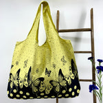 Foldable Reusable Market and Grocery Bags : 2 Sizes Available