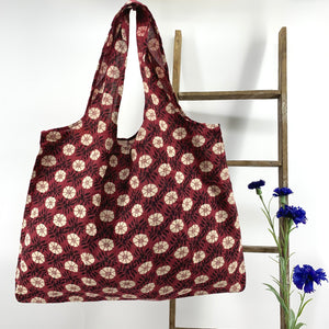 Foldable Reusable Market and Grocery Bags : 2 Sizes Available