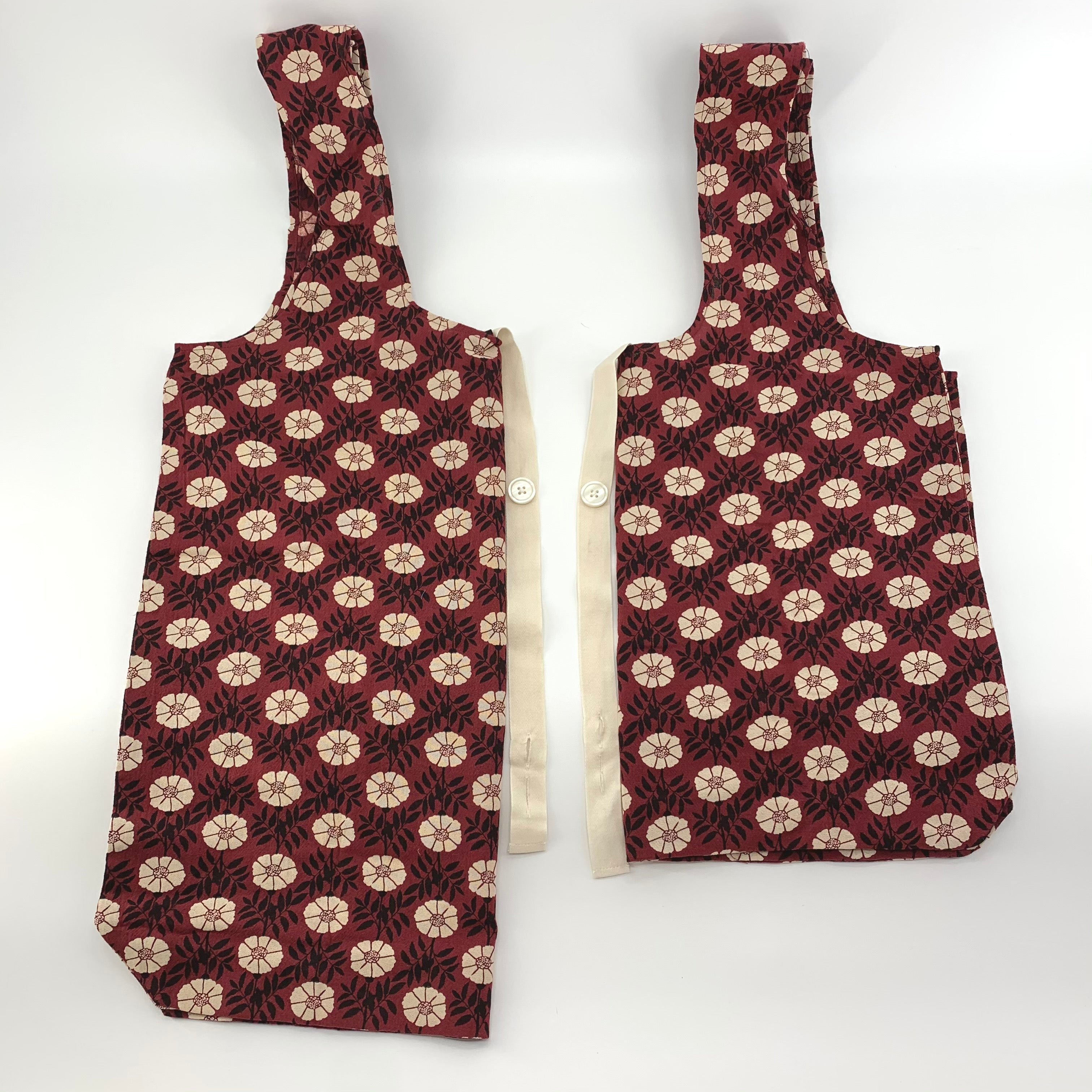 Foldable Reusable Market and Grocery Bags : 2 Sizes Available