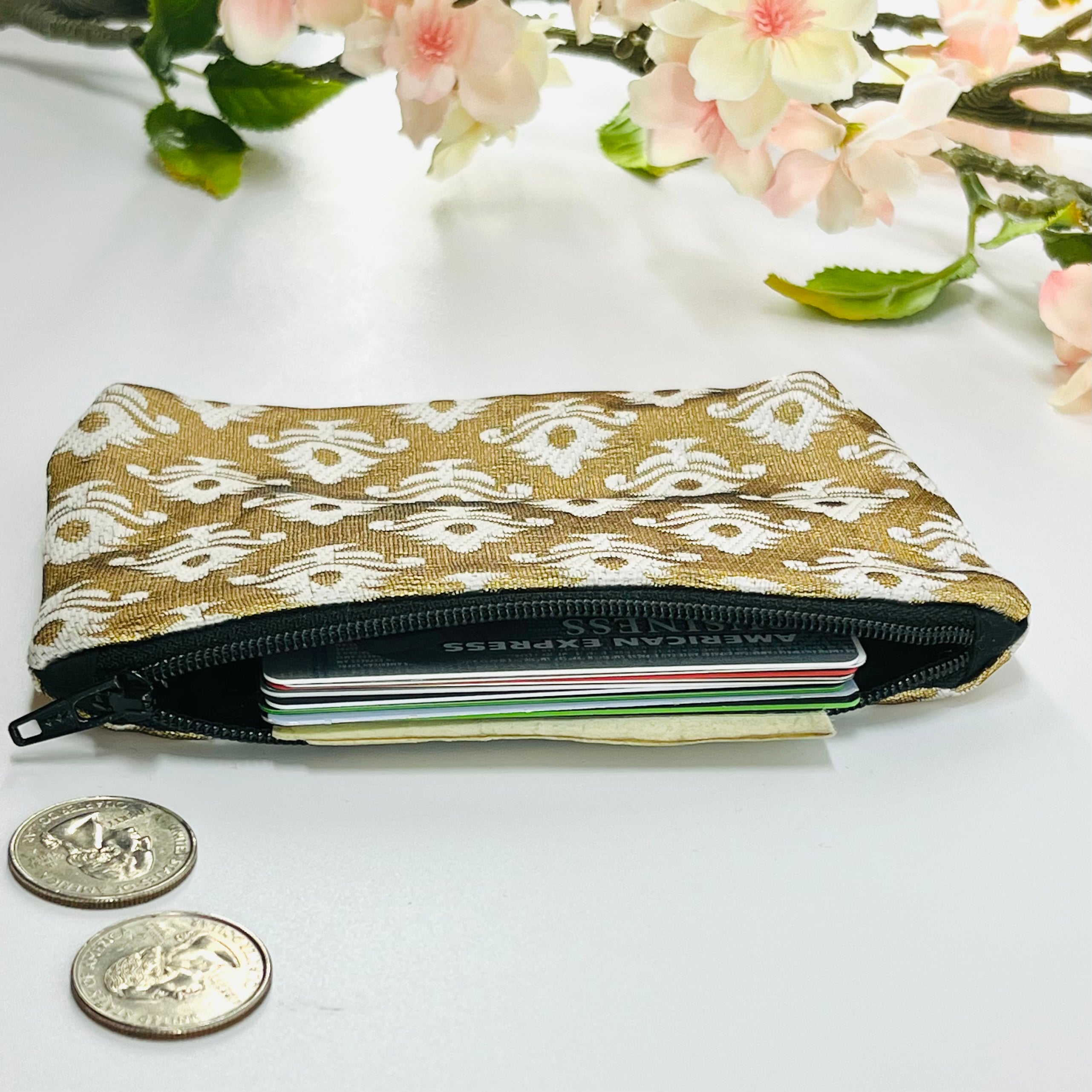 Brocade "More than a Coin Pouch" Collection : Gold