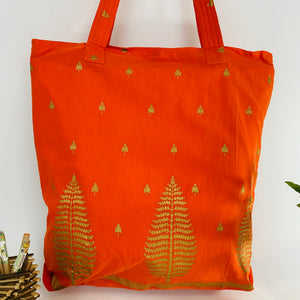 Large Tote Bag with Drawstring Multipurpose Pouch; Eco friendly